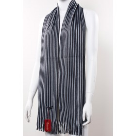 Stripe Kintted Long Scarf